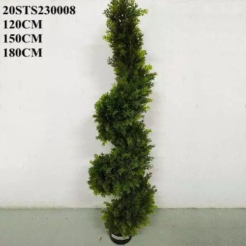 Artificial Spiral Boxwood Tree Plants, 120 CM, 150 CM, 180 CM