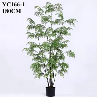 Artificial Realistic Green Fern Bonsai, 180 CM