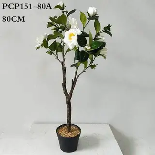 Artificial Sasanqua Camellia, 80CM