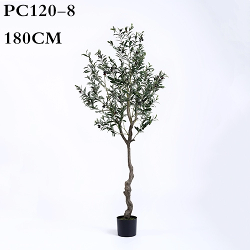 Artificial Olive Tree 180CM Plastic Pot