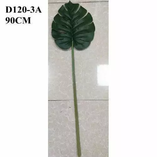 Artificial Branch of Monstera Leaves, 90 CM