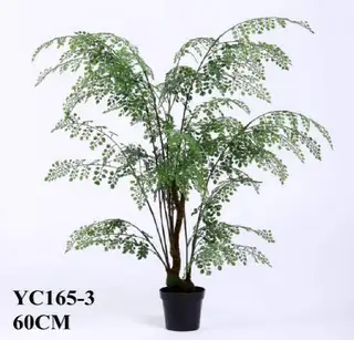 Artificial New Design Fern Mini Bonsai, 60 CM