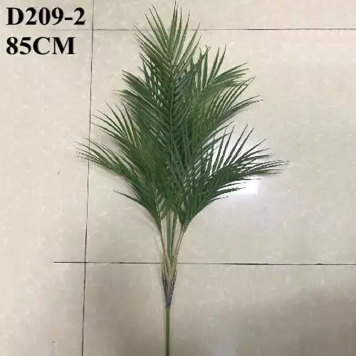 Artificial New Branch of Areca Palm Dark Green, 85 CM