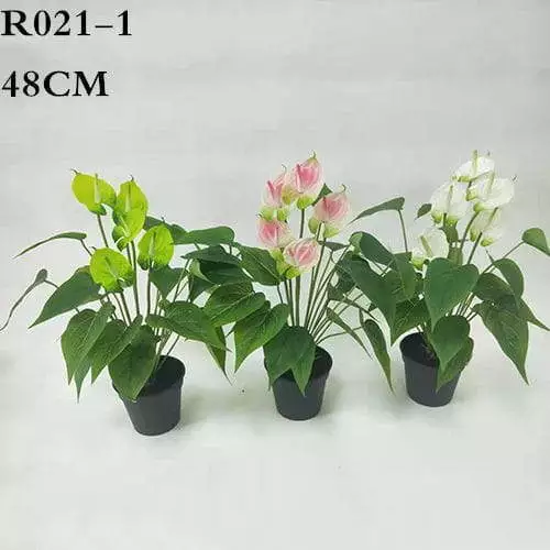 Artificial Anthurium Plant, 48CM