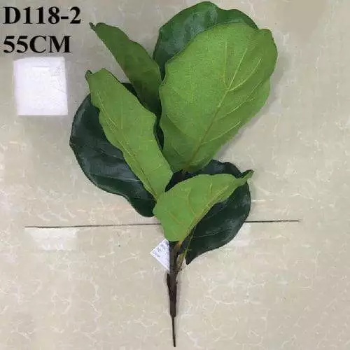 Artificial Branch of Fig Tree, 55 CM
