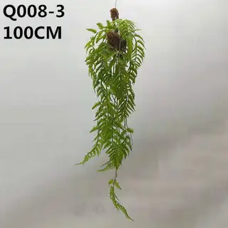 Artificial Hanging Fern Plant Wall Hanging Fern Decoration 100 CM