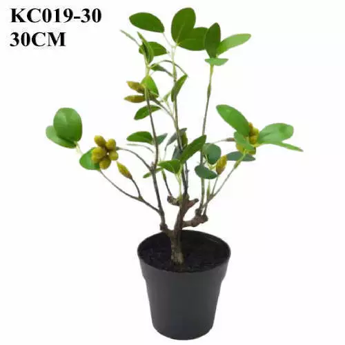 Faux Mini Green Plant, 30 CM