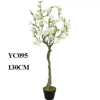 Artificial Apple Flower Tree, 130 CM