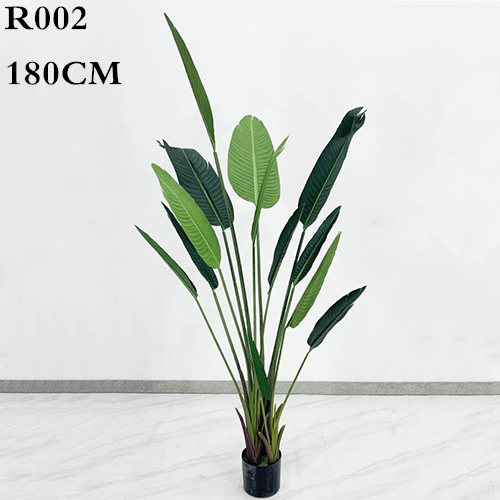 Artificial Traveller's Tree, 180CM, Plastic Potted