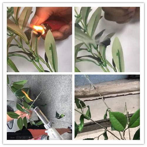 Fire Prevention - Fire Retardant Artificial Plants