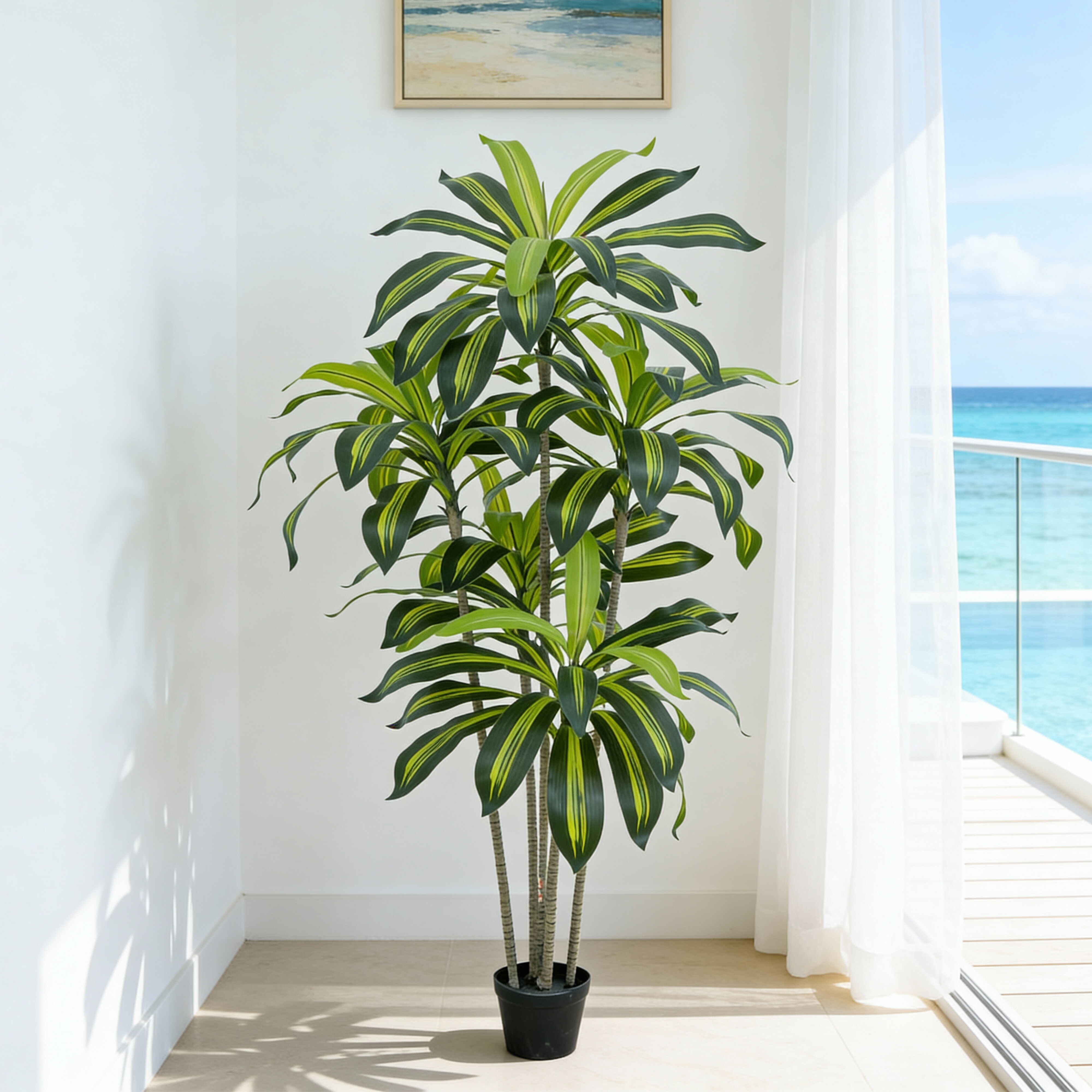 Artificial Dracaena Fragrans Tree(KD) – 160cm Faux Trees Wholesale for Commercial Projects Artificial Dracaena Fragrans Tree(KD) – 160cm Faux Trees Wholesale for Commercial Projects