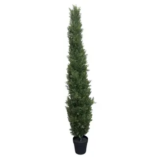 Artificial Cypress Tree (KD) , 180cm– Lifelike Faux Evergreen for Commercial & Interior Decor