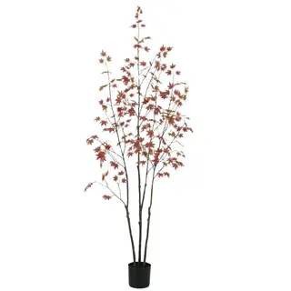 Artificial Maple Tree, 180cm – Realistic Autumn Foliage Tree for Home & Seasonal Decor