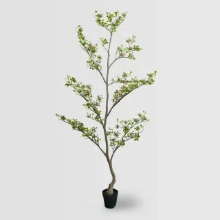 Artificial Island Spring Flower Tree (KD) , 245cm & 280cm – Wholesale Faux Greenery for Commercial Projects