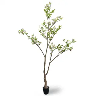 Artificial Island Spring Flower Tree (KD) , 245cm & 280cm – Wholesale Faux Greenery for Commercial Projects