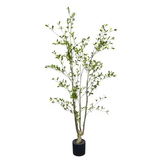Artificial Carol Black Olive Tree(KD), 150cm – Faux Plants Wholesale for Commercial & Event Décor