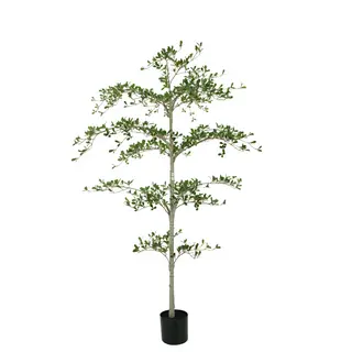 Artificial Black Olive Tree (KD), 180cm – Realistic Faux Olive Tree for Home & Commercial Decor