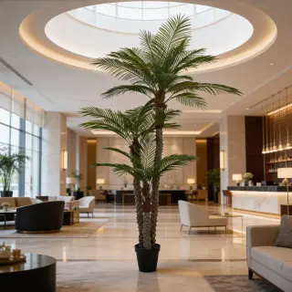 Artificial Palm Tree (KD) – 240cm Tall Faux Trees Wholesale for Commercial Projects