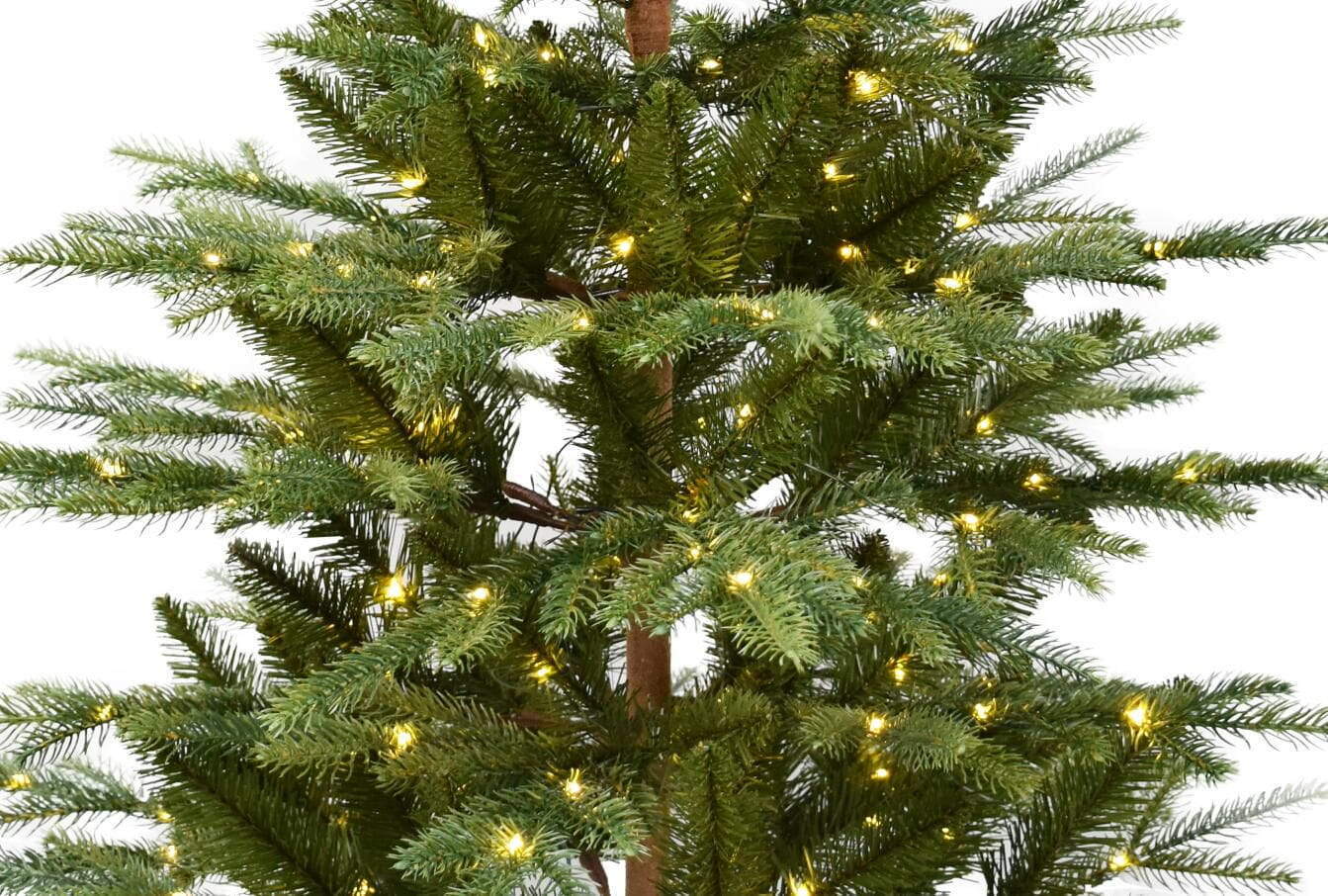 7FT Premium Hinged Artificial Christmas Tree Fir 792 Tips PE PVC