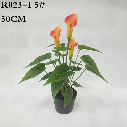 Faux Zantedeschia Aethiopica Plant, 50CM