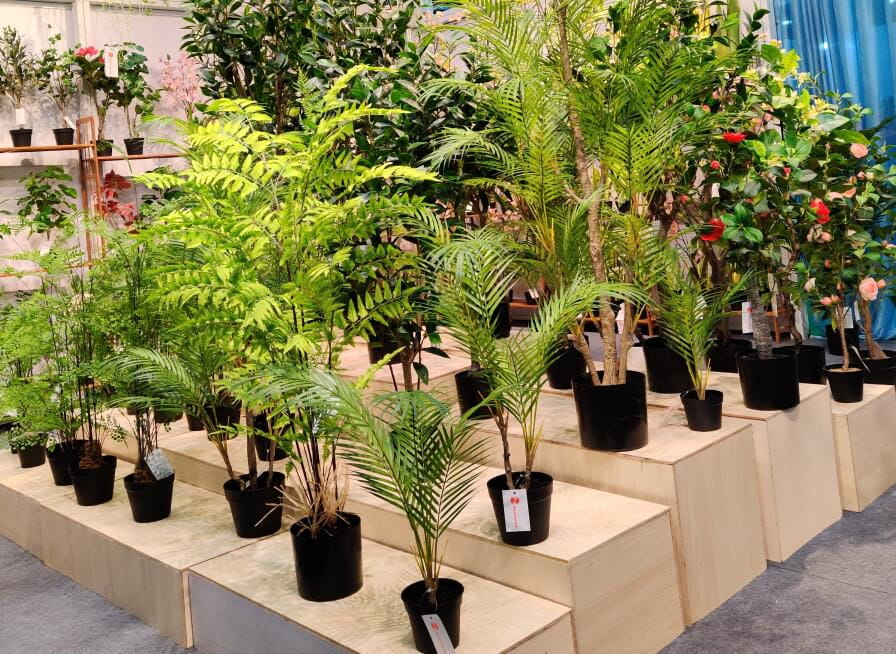 Artificial Fern, Faux Fern Plant Bonsai, Faux Green Fern, Potted Artificial Fern, Faux Fern Plant Bonsai, Faux Green Fern, Potted