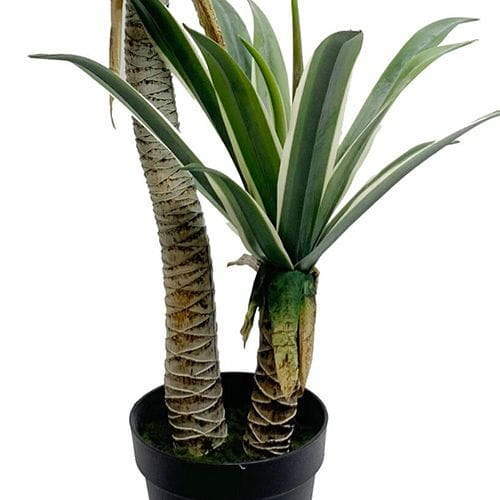 Artificial Agave Americana, White Border, 100CM Artificial Agave Americana, White Border, 100CM