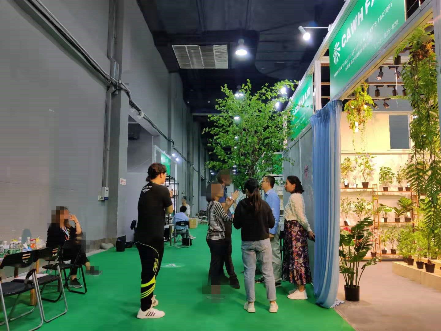 2019 CAWH Fair Guangzhou China Import and Export World Fair Sharetrade Artificial Plants