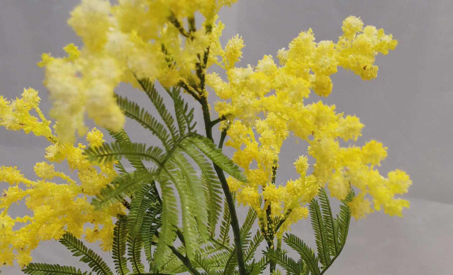 Artificial Canada Goldenrod Branch, 35 CM