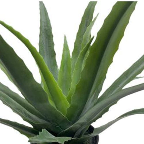 Artificial Aloe Succulent Plant Potted, 36CM