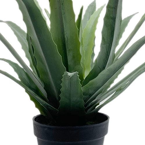 Artificial Aloe Succulent Plant Potted, 36CM