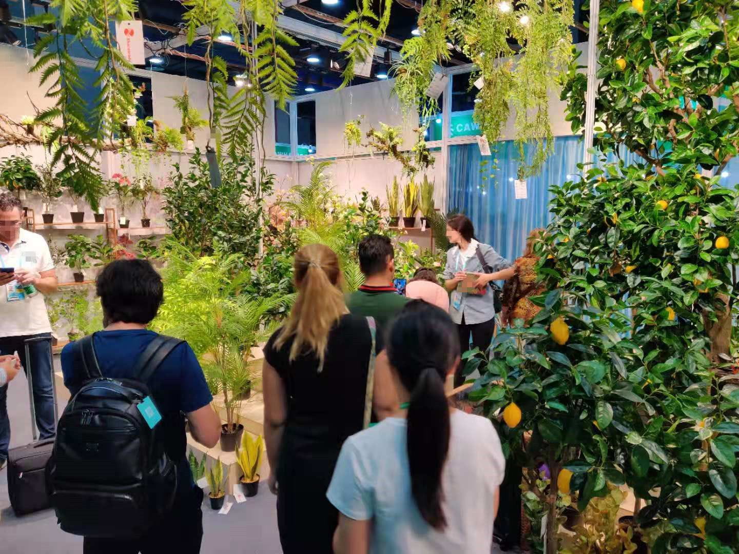 2019 CAWH Fair Guangzhou China Import and Export World Fair Sharetrade Artificial Plants