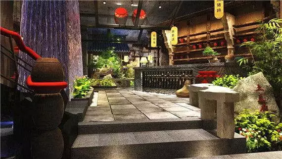artificial plant for cafe decoration