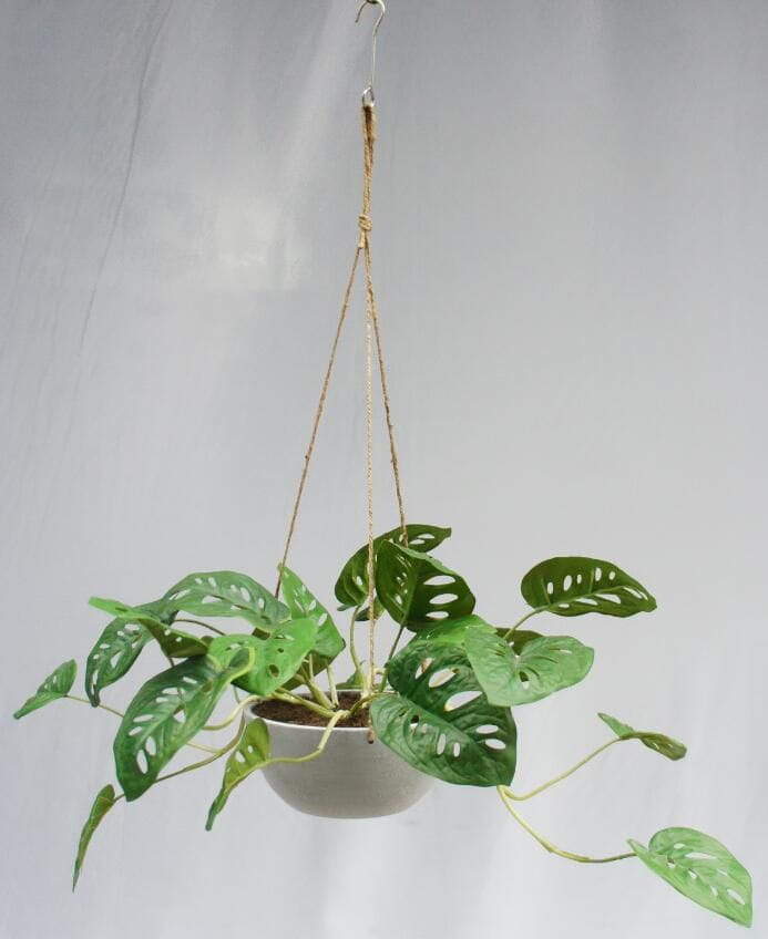Artificial Hanging Monstera Plant, 40 CM