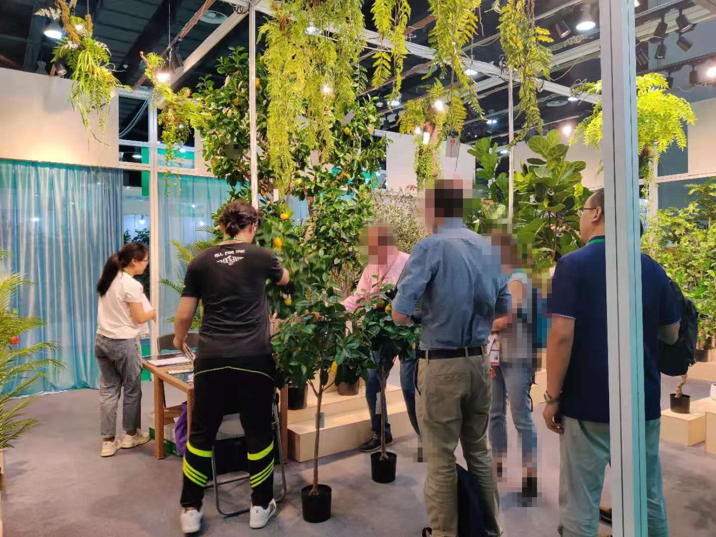 2019 CAWH Fair Guangzhou China Import and Export World Fair Sharetrade Artificial Plants