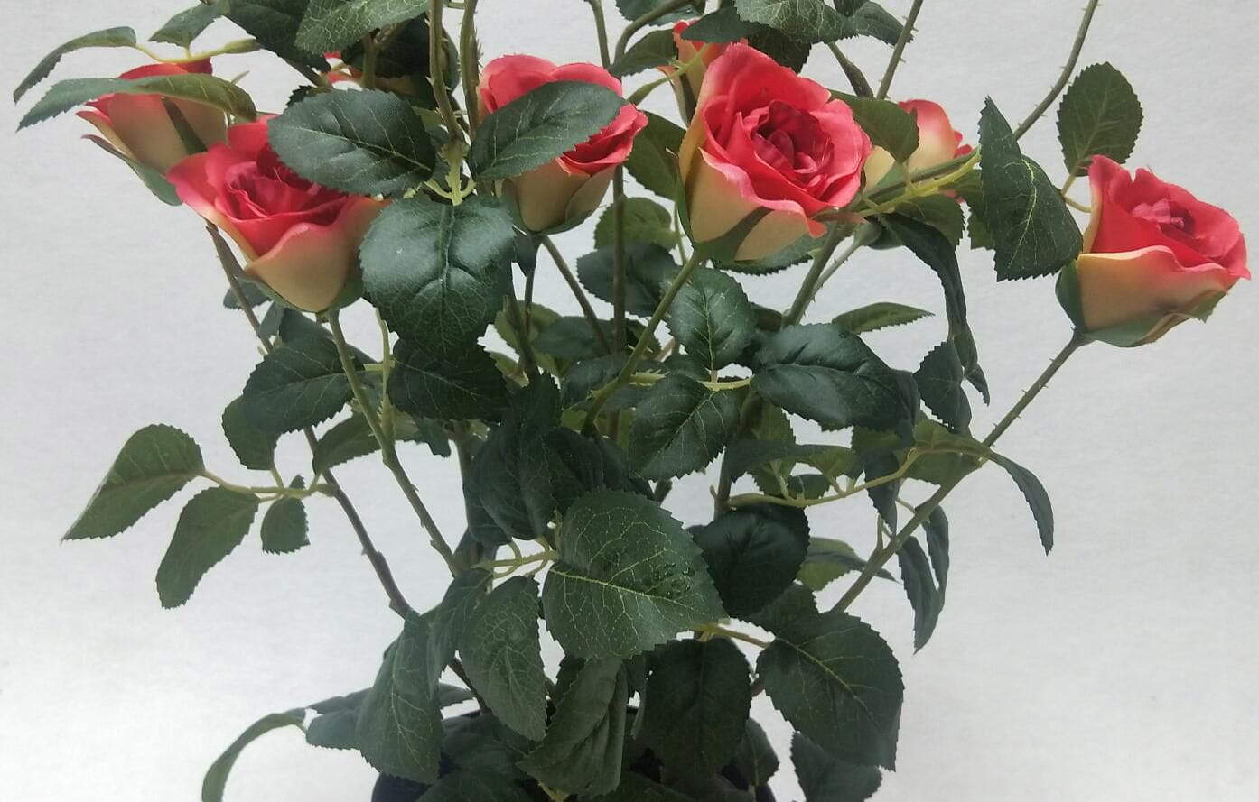 Artificial Red Rose Bonsai, 45 CM Artificial Red Rose Bonsai, 45 CM