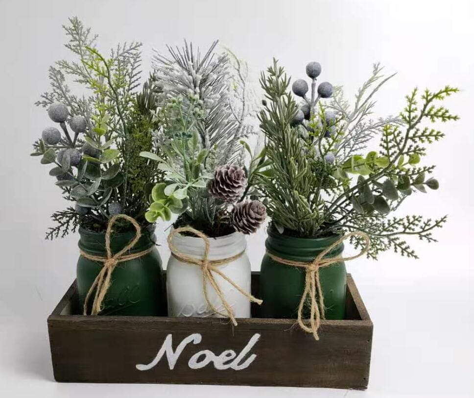 Decorations for Holiday Tabletop Plant