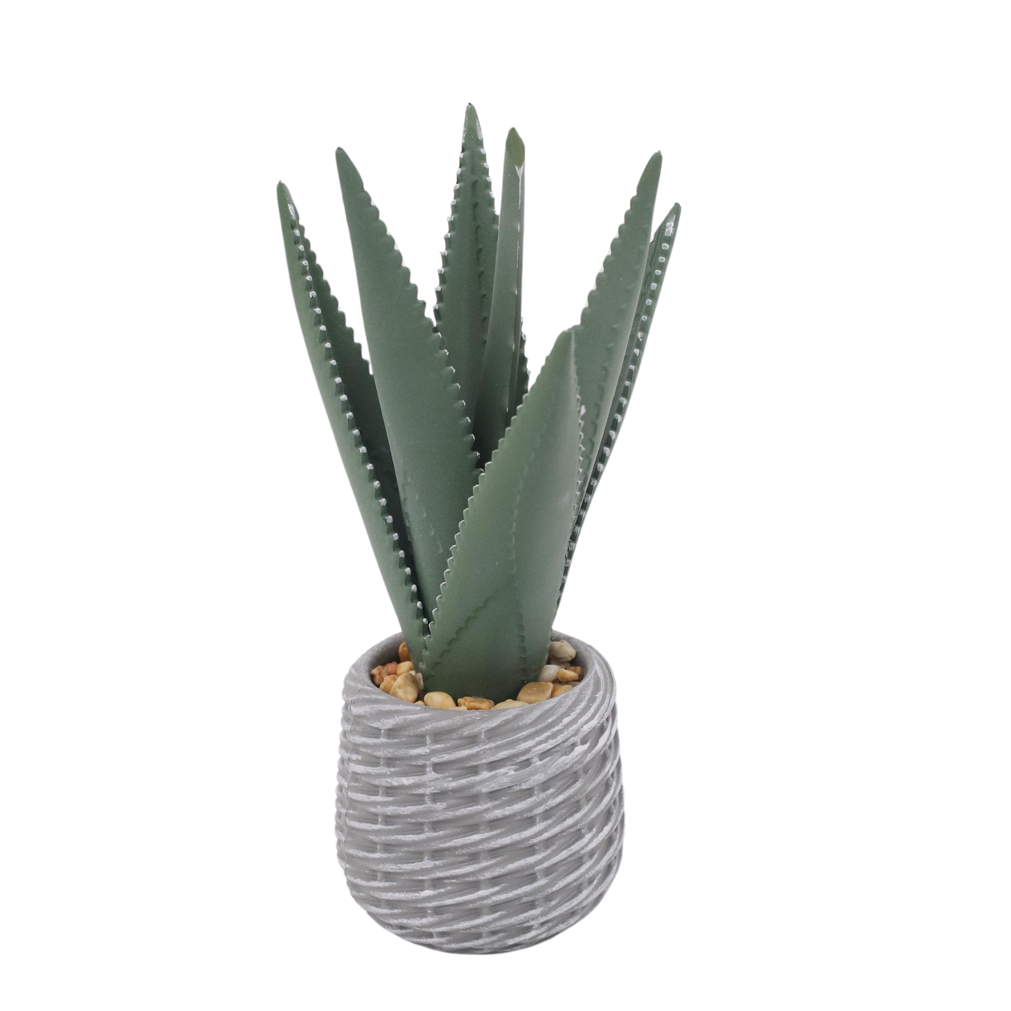 Artificial Sisal Leaves in an EVA Pot