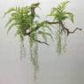 Eco Friendly Artificial Hanging Fern Plant Highly Simulated, 80 CM