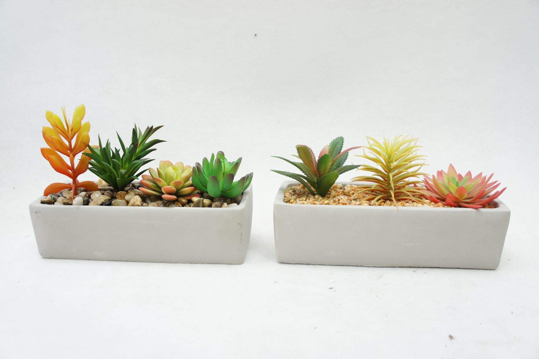 Artificial Succulents Fake Plants with Pots for Home and Office Decoration Artificial Succulents Fake Plants with Pots for Home and Office Decoration