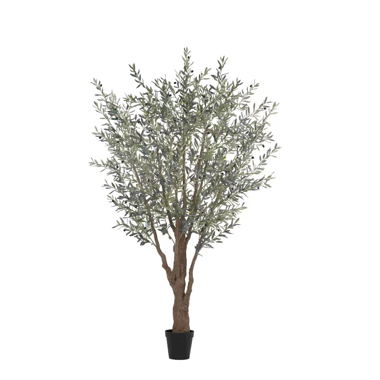 Artificial Olive Tree with Fruits, 300cm – Ultra-Realistic Faux Tree for Interior & Commercial Spaces