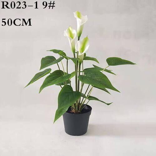 Faux Zantedeschia Aethiopica Plant, 50CM