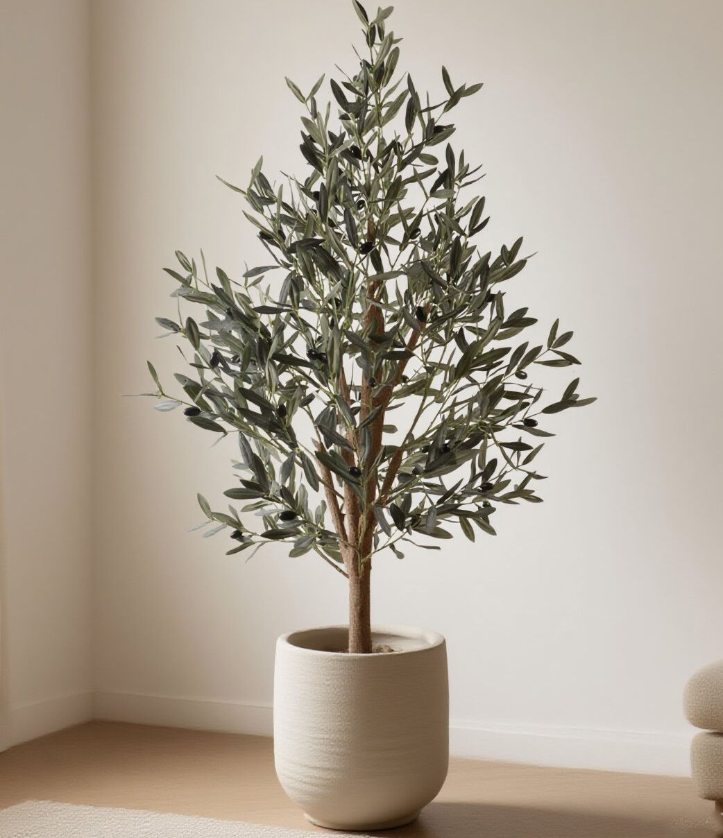 Real Trunk Olive Tree with Fruits, 160cm – Artificial Trees Wholesale for Bulk Projects