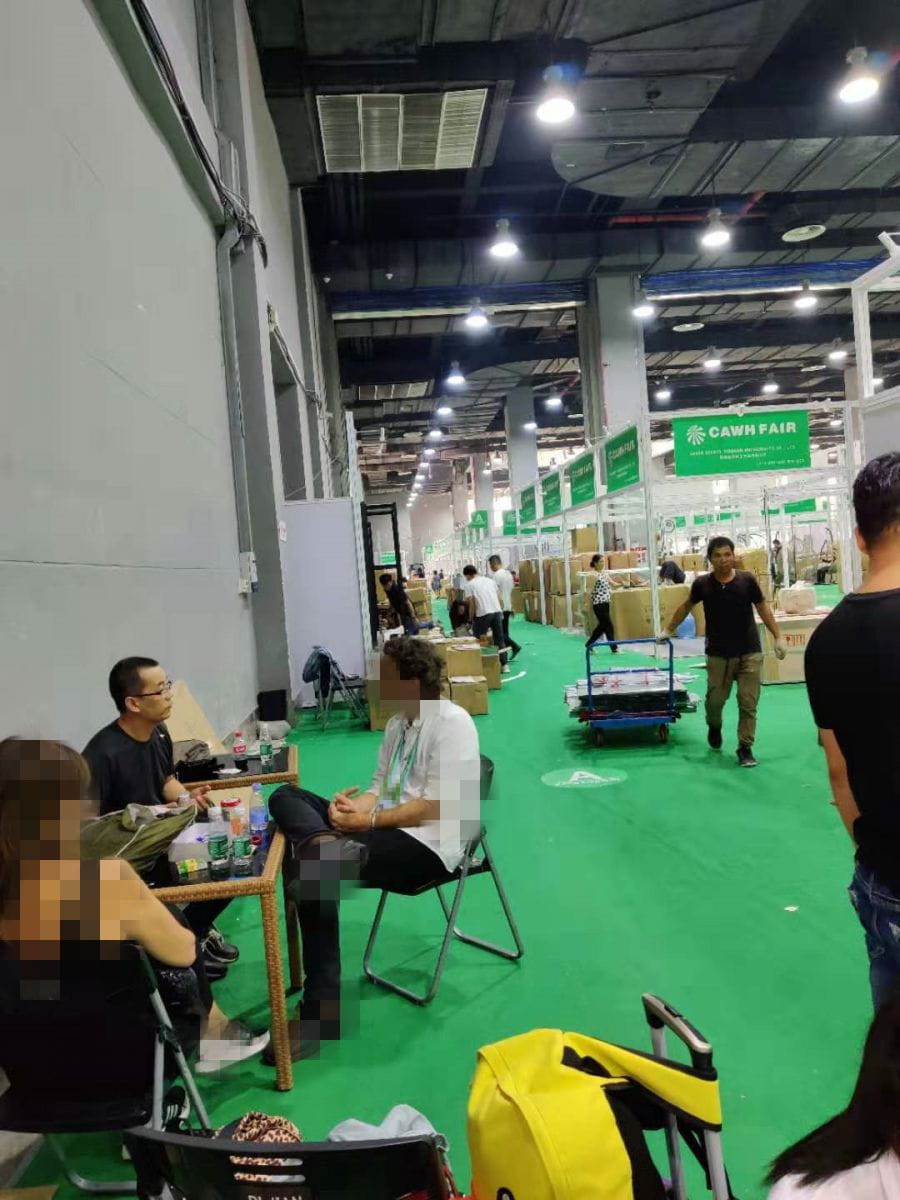 2019 CAWH Fair Guangzhou China Import and Export World Fair Sharetrade Artificial Plants