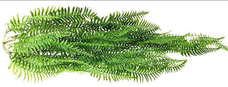 3 Branches 43 leaves Artificial Dragon Boat Hanging Rattan Ferns 80cm