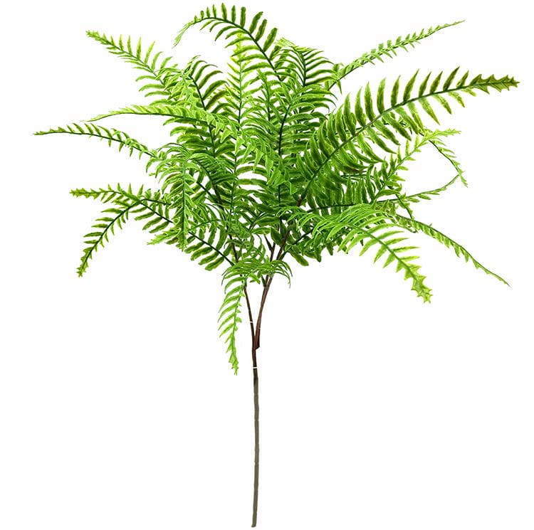 Single Branch 27 Leaves Artificial Dragon Boat Fern Leaf
