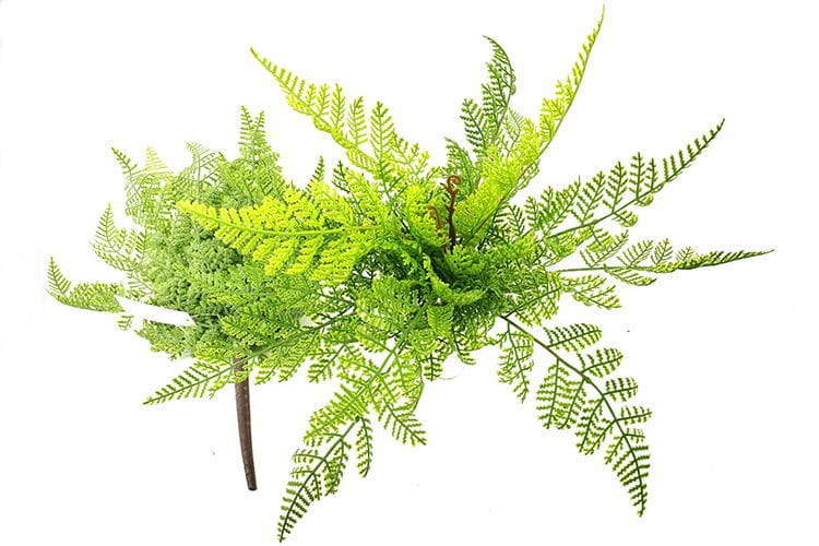 Single Branch 9 Leaves 32cm Artificial Adiantum Venustum Fern Bunches