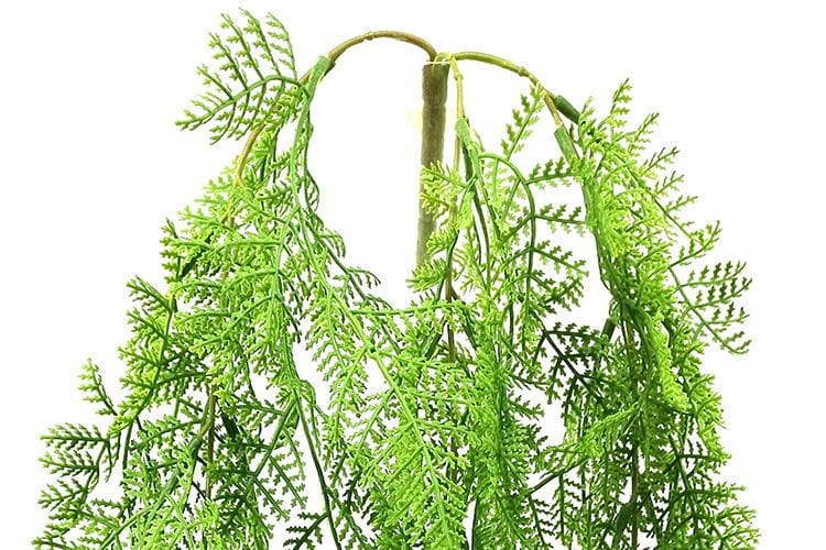 3 Branches 43 leaves 80cm Artificial Adiantum Venustum Hanging Rattan Ferns