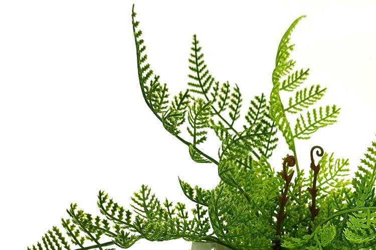 Single Branch 9 Leaves 28cm Artificial Adiantum Venustum Bonsai Ferns