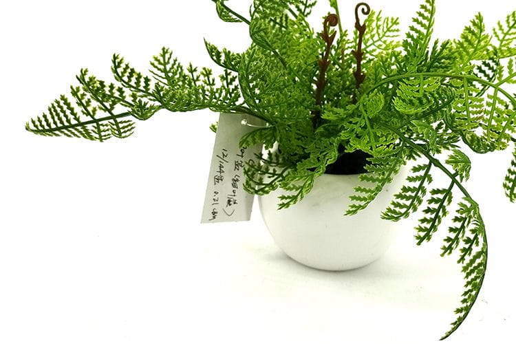 Single Branch 9 Leaves 28cm Artificial Adiantum Venustum Bonsai Ferns