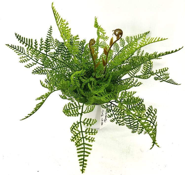 Single Branch 9 Leaves 28cm Artificial Adiantum Venustum Bonsai Ferns